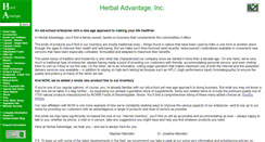 Desktop Screenshot of herbaladvantage.com