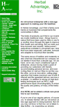 Mobile Screenshot of herbaladvantage.com